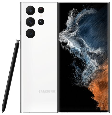 Смартфон Samsung Galaxy S22 Ultra (SM-S908) 12/256 ГБ Белый фантом (Global)