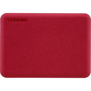 Внешний жесткий диск 1TB Toshiba HDTCA10ER3AA Canvio Advance, 2.5", USB 3.2 Gen 1, Красный