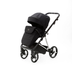 Детская универсальная коляска Adamex Quantum Star Q-STAR51 (2в1) Черный, Хром
