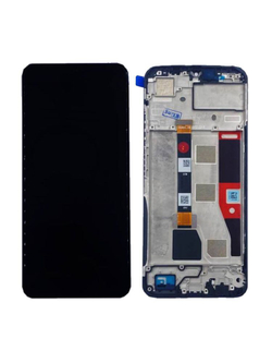 Дисплей для Realme Note 50 (RMX3834) с тачскрином и рамкой Черный - OR
