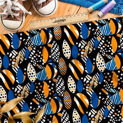 Ткань премиум атлас карамельный калейдоскоп