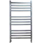 Полотенцесушитель Ника MODERN ЛМ-6 100/50 Matt Antique Silver с вентилями (комплект люкс)(-), шт