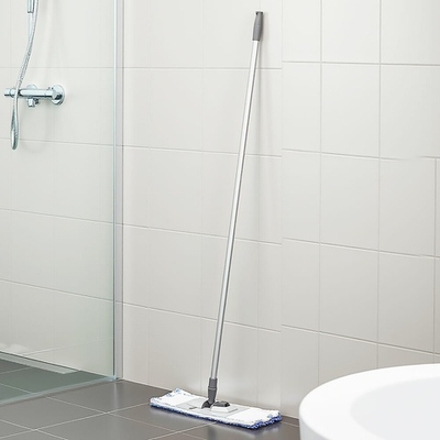 Швабра с черенком 120см с насадкой из микрофибры микроворс, Happy Panda