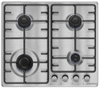 Газовая варочная панель MAUNFELD EGHS.64.3STS-ES фото 