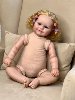 Кукла Реборн мягконабивная 60см в пакете (FA-161A1)