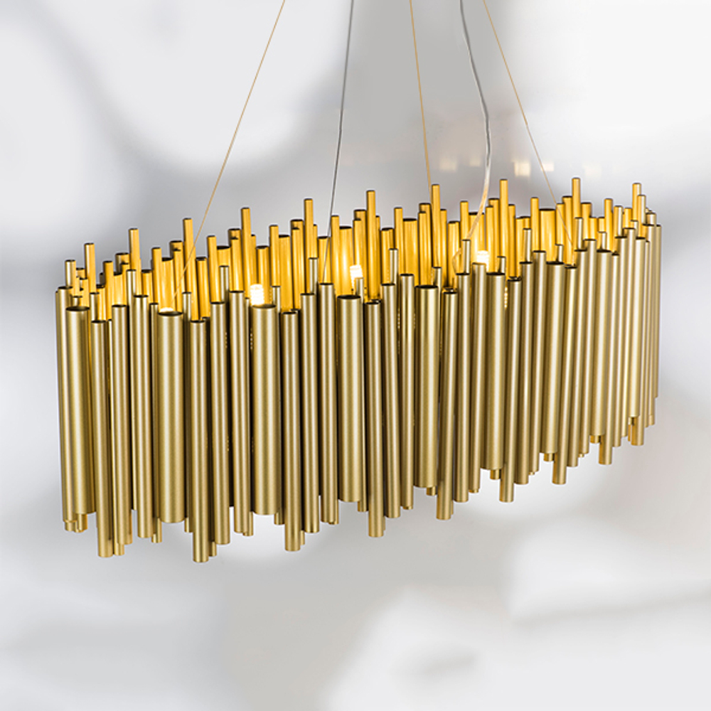 816202 Люстра SAVONA 20х40W G9 ЗОЛОТО