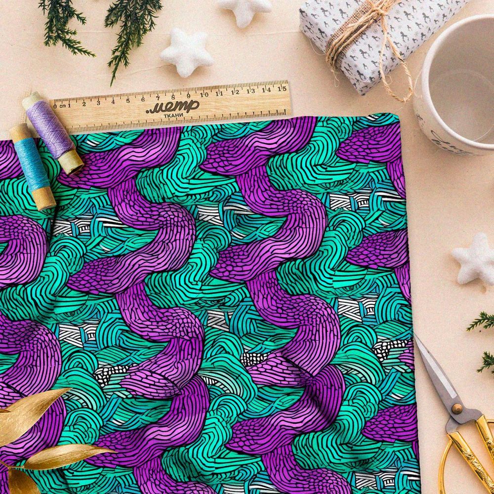 Ткань Барби призрачное сияние