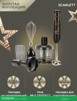 Блендер Scarlett SC-HB42M45 Gold Stars