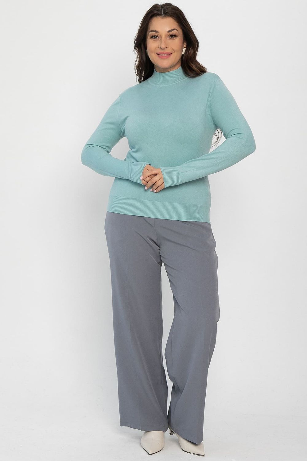 Водолазка Осенняя история (светло-зеленая) Б14548-20М LT Collection