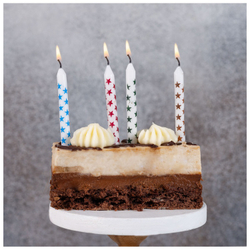 Свечи для торта Звезды, 24 шт