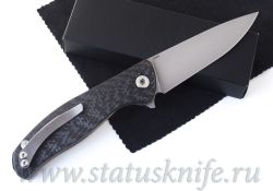 Нож Широгоров Ф3 S90V CF Карбонфотография - 2