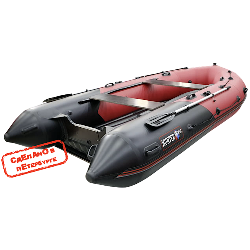 Лодка ПВХ Hunterboat Хантер Про 380Pro