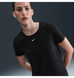 IB9408-010 Футболка тренировочная Nike One Classic Dri-fit Ss Top Wt W