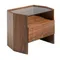 Прикроватная тумбочка CP1803-H-NOGAL/7072 шестиугольная