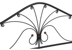 Двуспальная кровать Мэри 2 160х200 черная