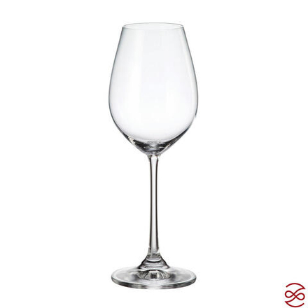 Набор бокалов для вина Crystalite Bohemia Columba 400 мл (6 шт)