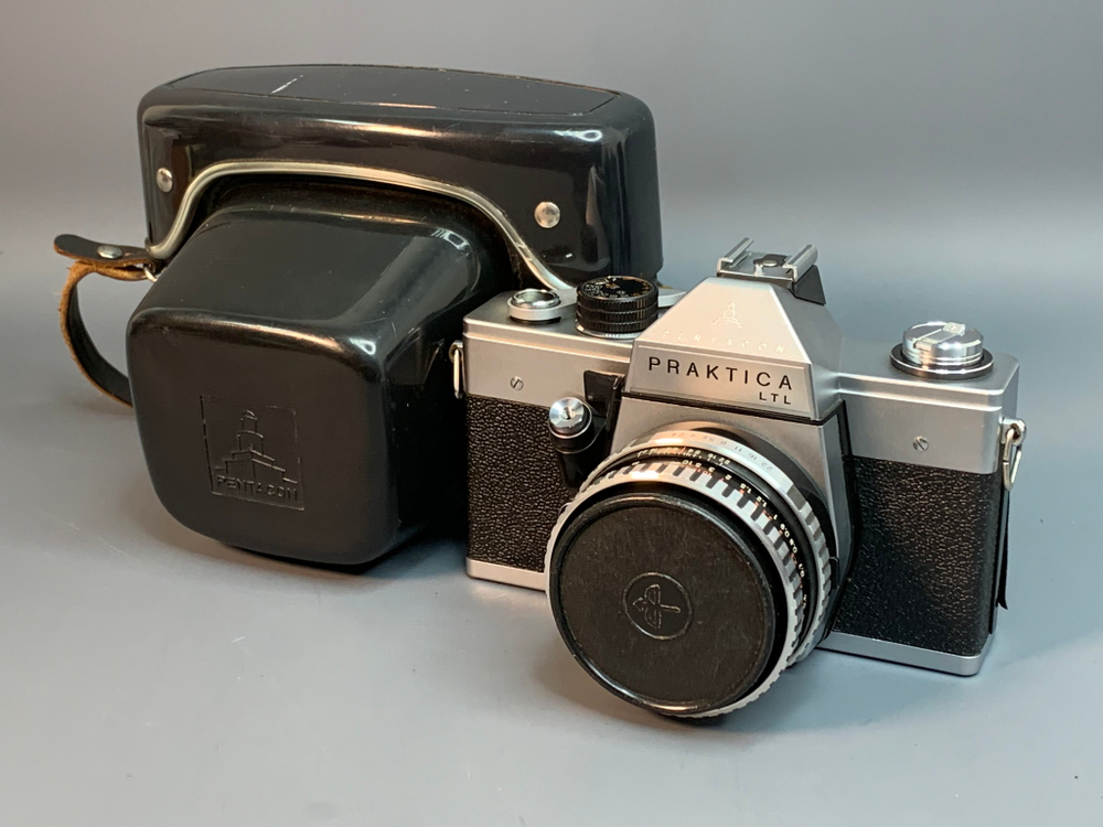 Praktica LTL + Carl Zeiss Jena DDR Tessar 2.8/50