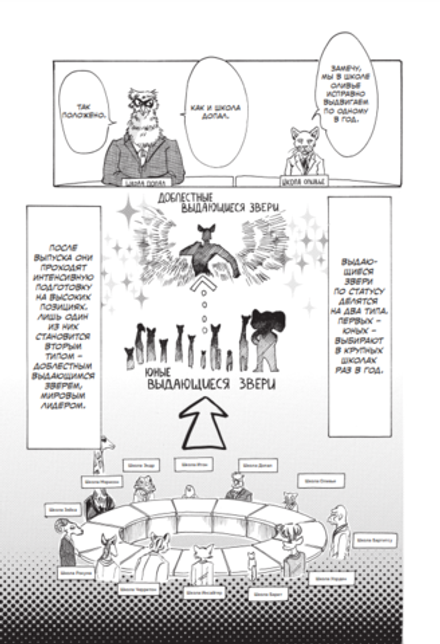 Манга Beastars. Выдающиеся звери. Том 4