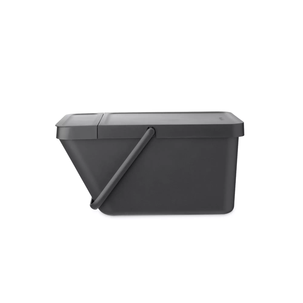 Brabantia - Контейнер для мусора Sort &amp; Go 20л для сортировки, серый / артикул   277726  / GTIN 8710755277726