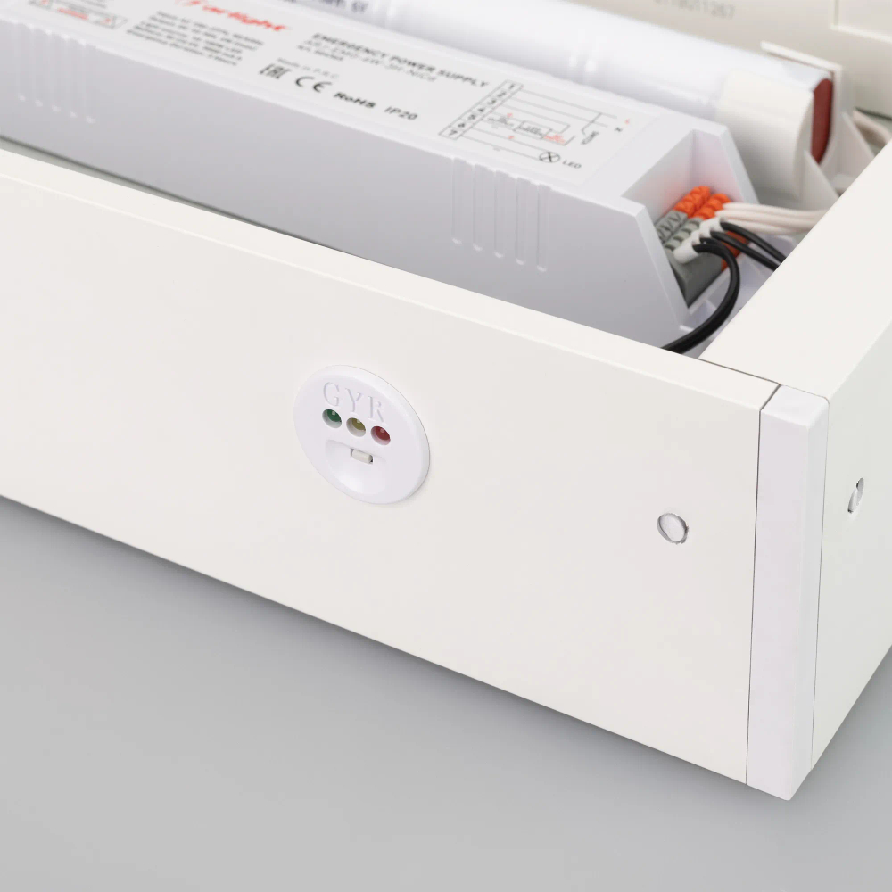 Светильник IM-EMERGENCY-3H-S600x600-40W Day4000 (WH, 120 deg, 230V) (Arlight, IP40 Металл, 2 года) 056638
