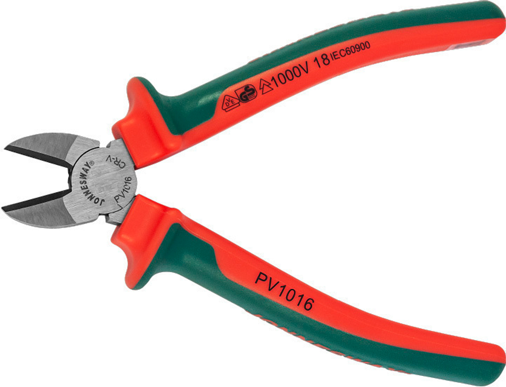 PV1016 Бокорезы диэлектрические с двухкомпонентными рукоятками, 160 мм