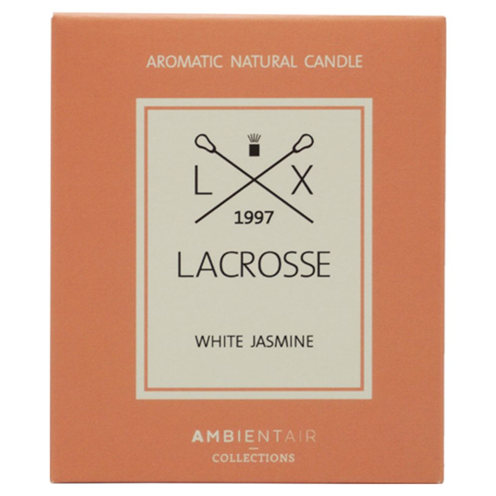 Свеча ароматическая Lacrosse, Белый жасмин, 40 ч
