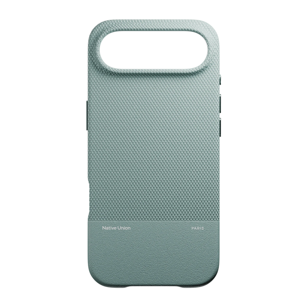 Кожаный чехол MagSafe Native Union (Re)Classic Case для iPhone Air Гибридный чехол из экокожи с зернисто-текстурированным контрастом и вырезом для Контроллера камеры