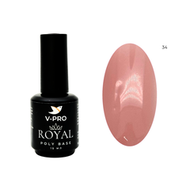 34 Poly Base ROYAL V-PRO 15мл