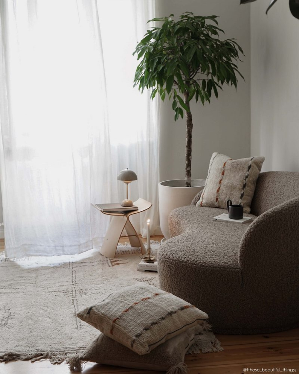 Ковер Lorena Canals Nomad Kerman Natural S (120x160 см)