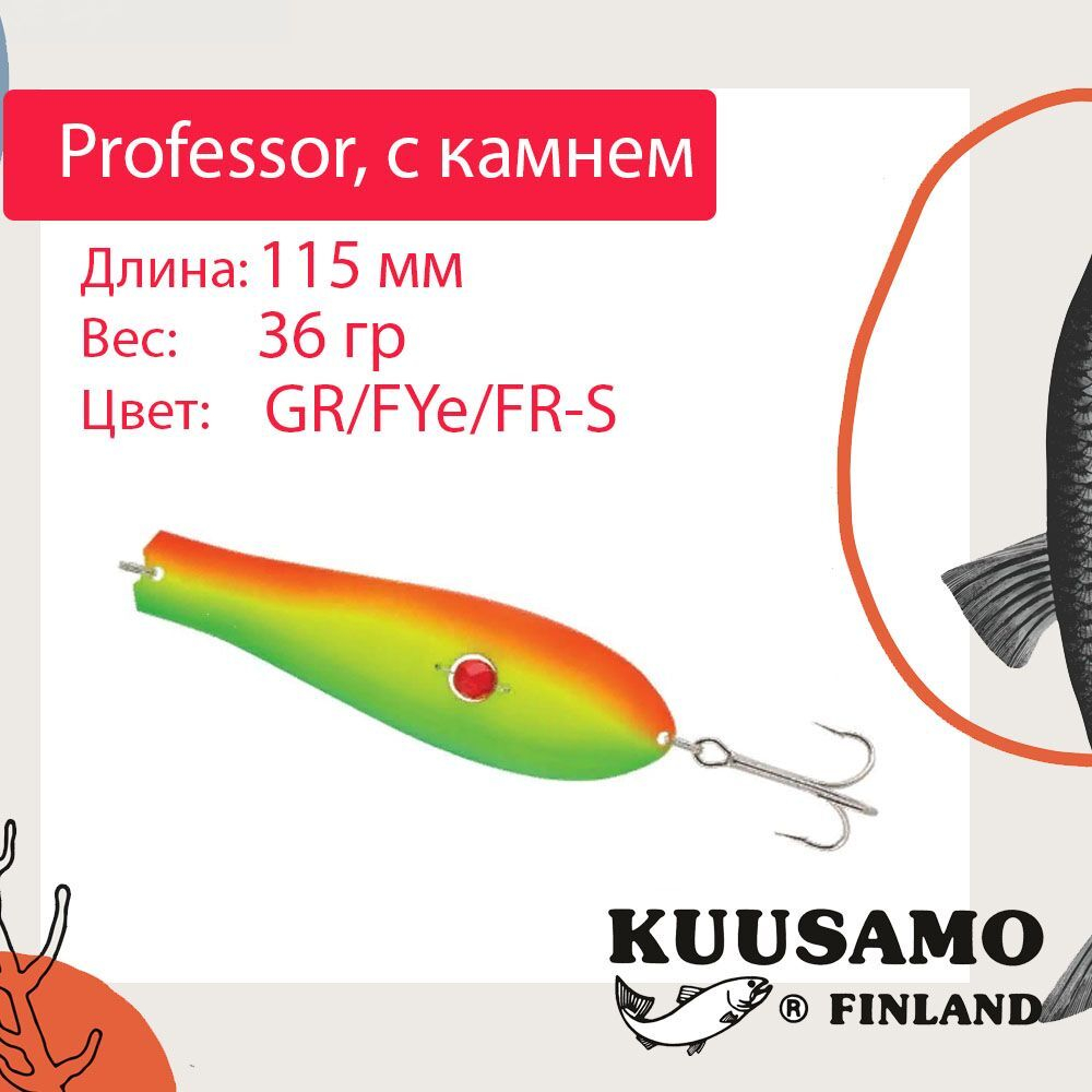 Блесна для рыбалки Kuusamo Professor