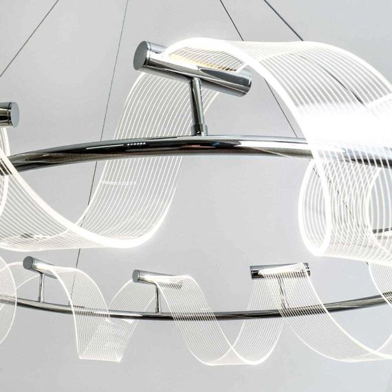 Подвесная светодиодная люстра Modelux Modestyle MS.3029.10 CR