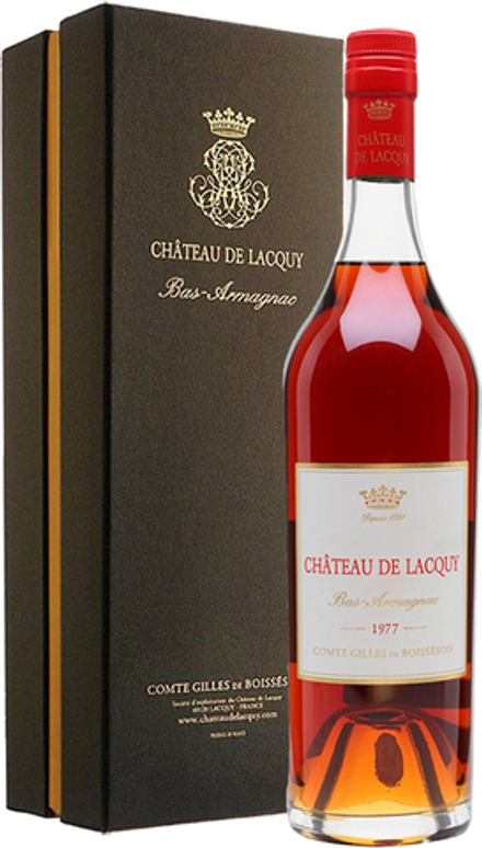 Chateau de Lacquy, Bas-Armagnac 1977 in gift box