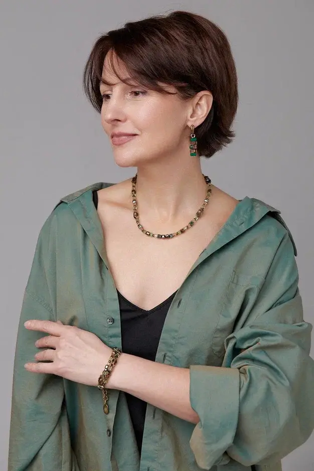 Mosaic G Tree Колье арт.1392