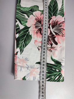 Штаны ZARA с тропическим принтом 40 размер