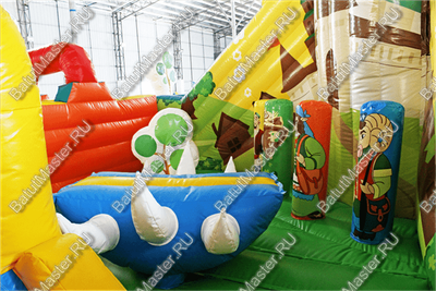 Коммерческий надувной батут "Традиции Татарстана"