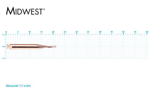 Бор твердосплавный Midwest - 193 LA 556