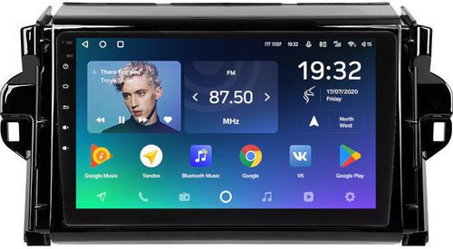Магнитола для Toyota Fortuner 2015-2022 - Teyes CC2 PLUS монитор 9" QLED, Android 10, Быстрая, SIM-слот