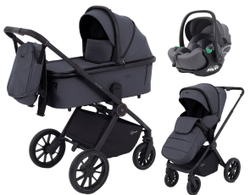 Детская коляска Rant Falcon Neo 3 в 1 с автокреслом Evomax Grey Graphite