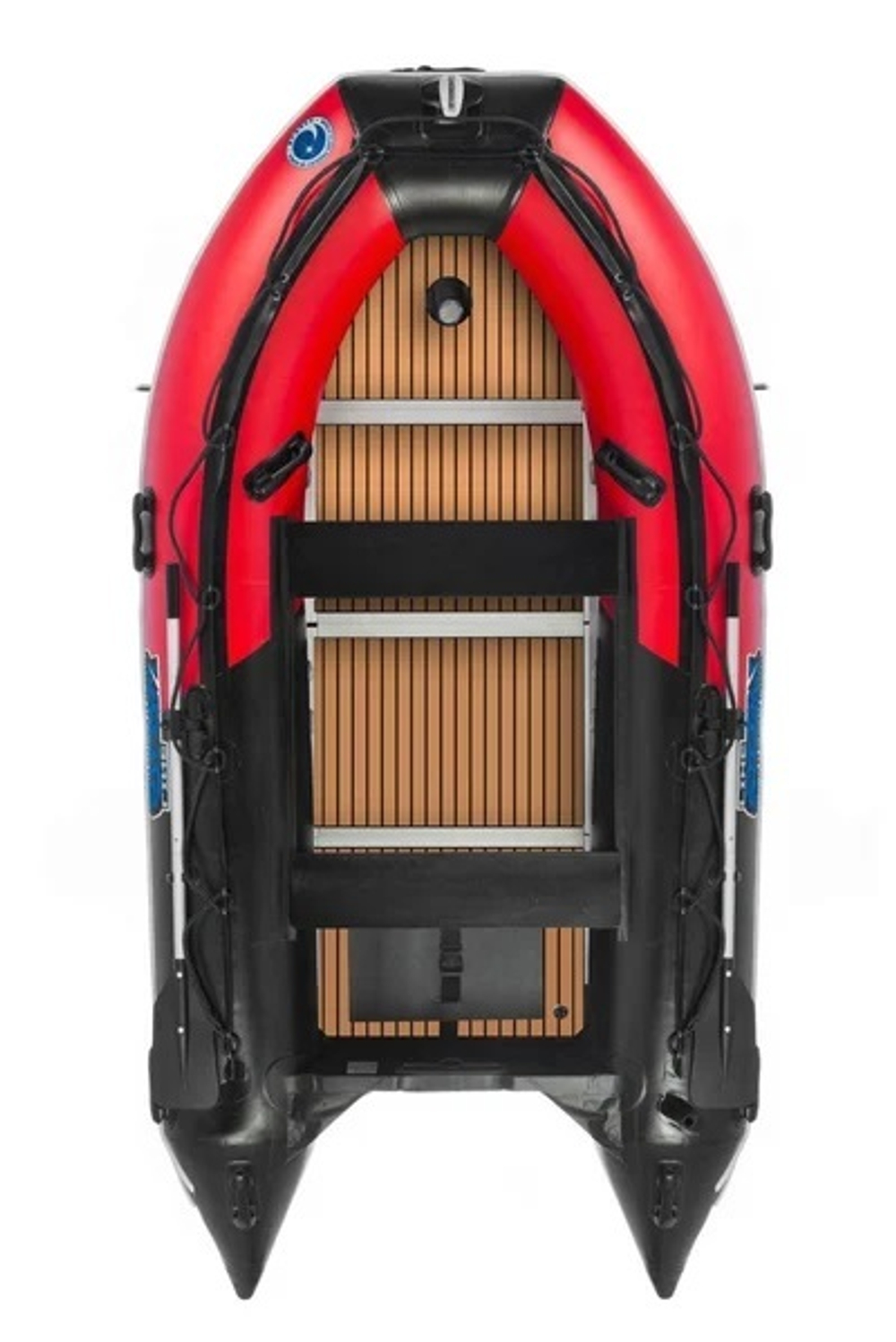 Лодка ПВХ STORMLINE Flexiteek 400 (черно-зеленая/красно-черная)