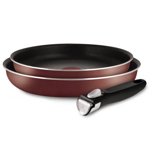 Набор посуды Tefal Ingenio Red 3 3 предмета 24/28см 04154820