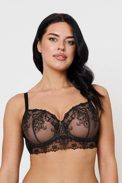 DIVA BLACK Soft Balconette Бюст SUBTILLE