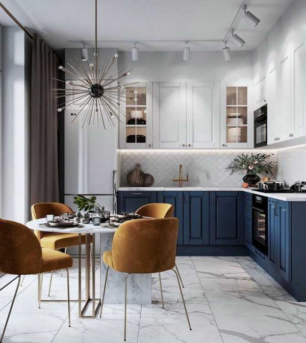 Примеры современных дизайнов кухонь из интернета