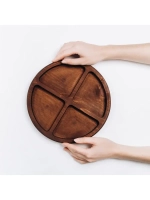 Менажница из кедра для подачи блюд