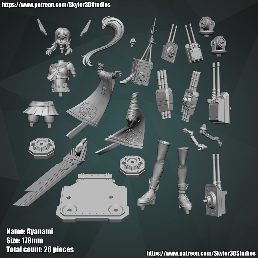 фигурка Azur Lane Ayanami