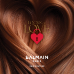 Balmain Hair Couture Заколка-краб Страстный Алый размер М PINCE A CHEVEUX MEDIUM