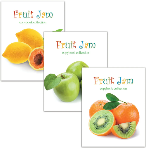 Тетрадь 48л А5 Стафф клетка офсет №2 Эконом, обложка картон Фрукты