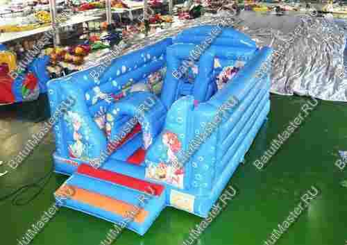 Коммерческий надувной батут "Морские обитатели"