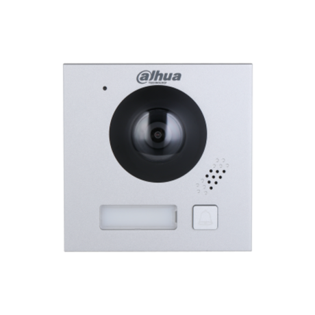 Основной IP-модуль вызывной панели с камерой 2 МП и механической кнопкой Dahua DHI-VTO4201F-P1