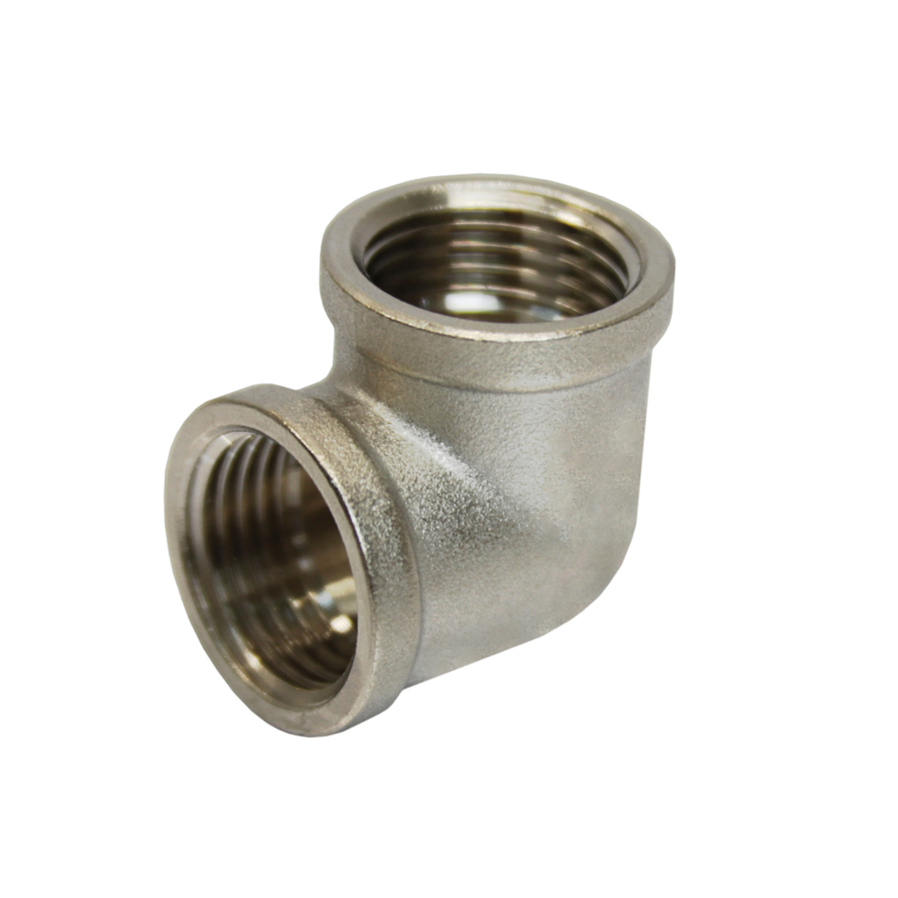 Уголок 1/2'' вн/вн никель