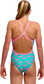 Купальник FUNKITA Girl's Go Flamingo! (Single Strap)